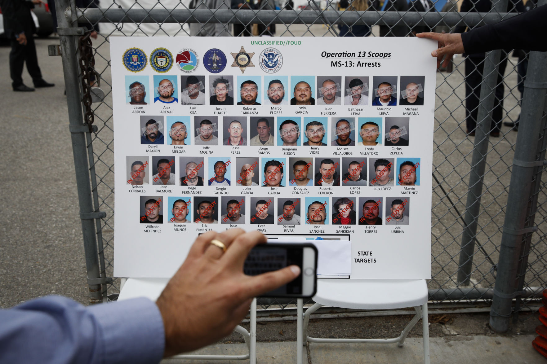 MS-13 Arrests